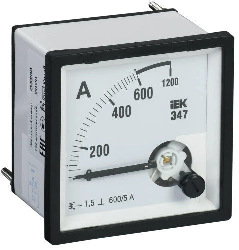 Амперметр Э47 600/5А кл. точн. 1,5 96х96мм