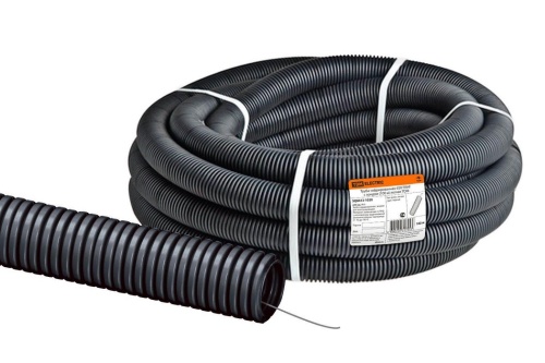 Труба гофрированная d20 FRHF с зондом (100 м) легкая TDM Труба гофрированная d20 FRHF с зондом (100 м) легкая TDM