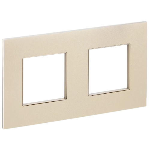 SKANDY Рамка 2-мест. SK-F32Sh металл шамп. IEK