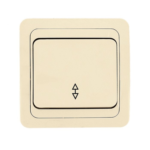 Выключатель проходной 1-кл. 10А беж. Лондон EKF PROxima