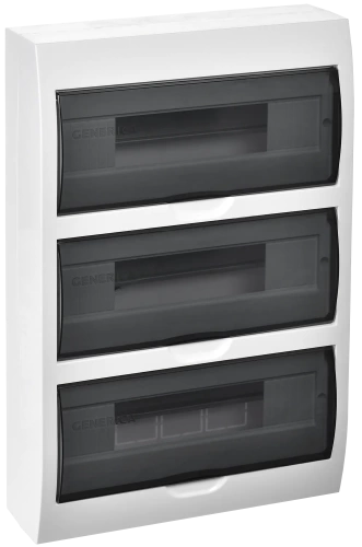 Бокс ЩРН-П-36 модулей навесн. пластик IP41 GENERICA Бокс ЩРН-П-36 модулей навесн. пластик IP41 GENERICA