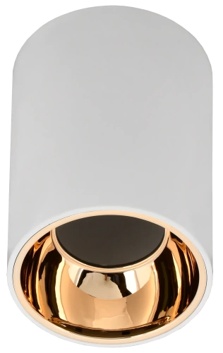 Светильник 4111 накл. потолочн. GU10 белый/золото пласт. IEK