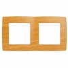 12-5002-07 Эл/ус ЭРА Рамка на 2 поста, Эра12, ольха