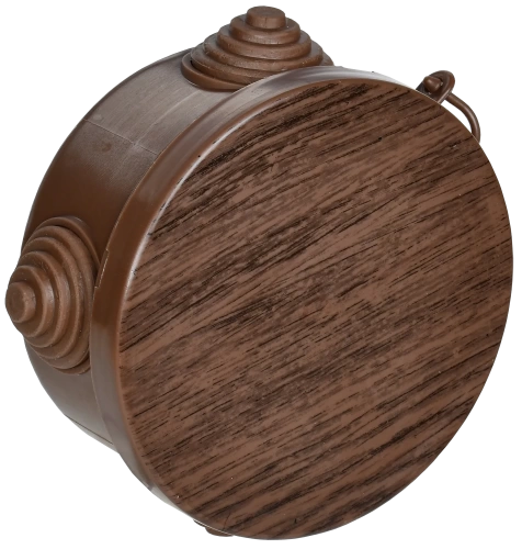 Коробка расп. КМ для о/п D=65х40мм IP54 4 вв. дуб IEK