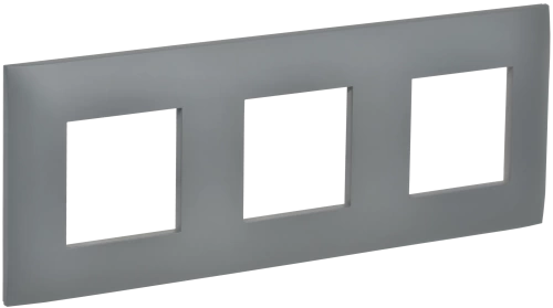 SKANDY Рамка 3-мест. SK-F03Gr сер. IEK