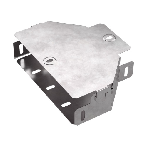 Переходник симметричный с крышкой Стандарт 200х100х50 Промрукав