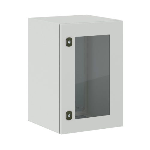 Корпус навесной уличный ST Outdoor с М/П с прозрачной дверью ВxШxГ 600x400x400 мм, IP66