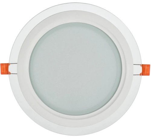 Светильник LED ДВО 1622 со стекл. круг 18Вт 4000К IP20 IEK