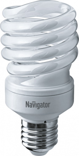 Лампа энергосберегающая спираль Navigator 94 053 NCL-SF10-25-860-E27
