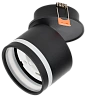 Светильник 4033 встр. поворотн. GX53 черный IEK