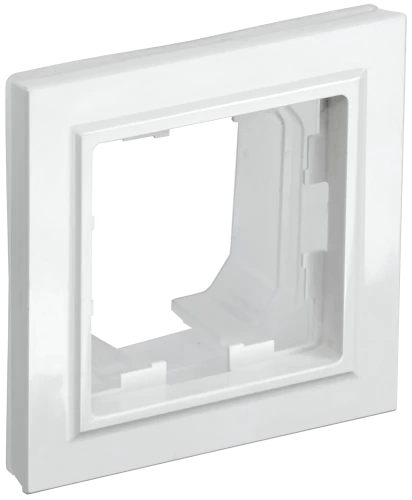 BRITE Рамка 1-мест. IP44 РУ-1-БрБ-44 бел. IEK