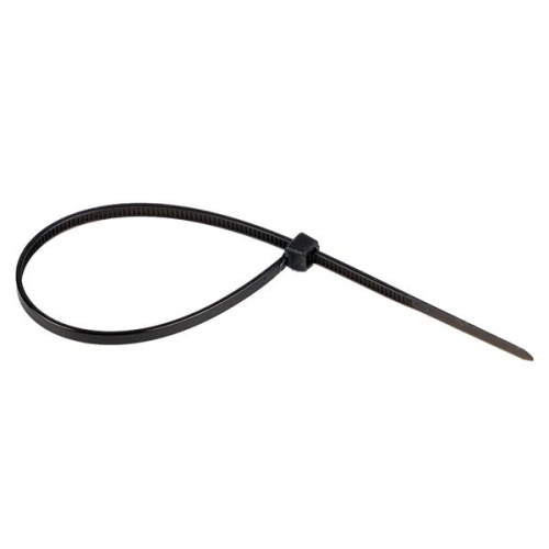 Хомут нейлоновый черный (2,5х160) (100шт.) EKF Basic