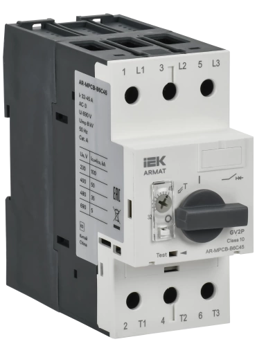 ARMAT Авт. выкл. защиты двигателя B6 GV2P 32-45А IEK