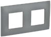 SKANDY Рамка 2-мест. SK-F02Gr сер. IEK