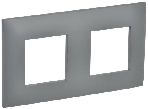 SKANDY Рамка 2-мест. SK-F02Gr сер. IEK