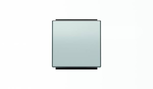 Клавиша для 1-клавишных выключателей/переключателей/кнопок, серия SKY, цвет серебристый алюминий  8501 PL