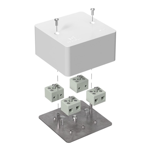Коробка огнестойкая для кабель-канала 40-0460-FR6.0-8 Е15-Е60 (латунь) 85х85х45 Промрукав