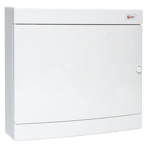 Щит распределительный навесной "Unix" белая дверь 2х18 модулей IP40 EKF PROxima Щит распределительный навесной "Unix" белая дверь 2х18 модулей IP40 EKF PROxima