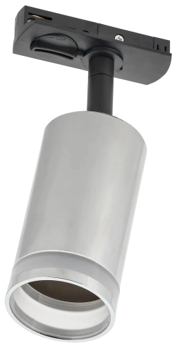 Светильник 4116 декор. трековый поворотный GU10 хром IEK