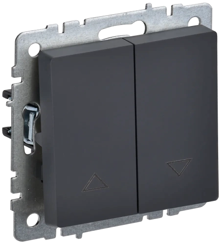 BRITE Выключ. жалюзи 10А ВС10-1-5-БрГ граф. IEK