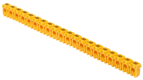 Маркер откр. тип KE 0,75-1,5мм2 символ "B" (200шт/упак) IEK Маркер откр. тип KE 0,75-1,5мм2 символ "B" (200шт/упак) IEK