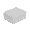 JBS300 Коробка распределительная о/п, 300х250х120мм 8 вых., 12 втулок D32мм, IP65 цвет серый Экопласт