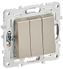 SKANDY Выключ. 3-кл. 10А SK-V11Sh шамп. IEK