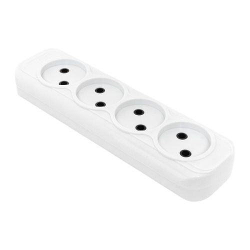 Колодка 4 гн. 10А 2,2кВт б/з Эксперт EKF PROxima