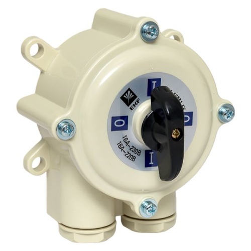 Пакетный выключатель ПВ 2-16 М1 пл. IP56 EKF PROxima Пакетный выключатель ПВ 2-16 М1 пл. IP56 EKF PROxima