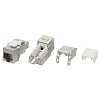 Модуль Keystone RJ45 CAT5E экранированный, 90 градусов, серебристый TL Модуль Keystone RJ45 CAT5E экранированный, 90 градусов, серебристый TL