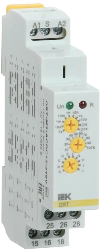 Реле времени ORT многофункциональное 2 конт. 12-240 В AC/DC IEK