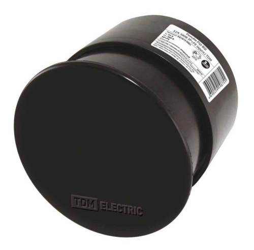 Разъём РШ-ВШ 32А 380В 3Р+РЕ (кругл.) TDM Разъём РШ-ВШ 32А 380В 3Р+РЕ (кругл.) TDM