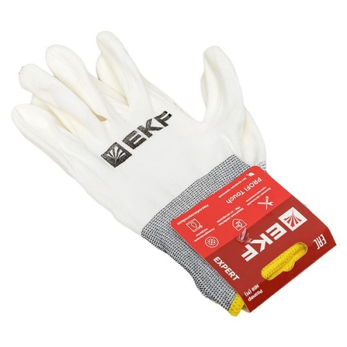 Перчатки рабочие PROFI Touch для чистовых работ (15 класс, 8 размер) EKF Expert Перчатки рабочие PROFI Touch для чистовых работ (15 класс, 8 размер) EKF Expert
