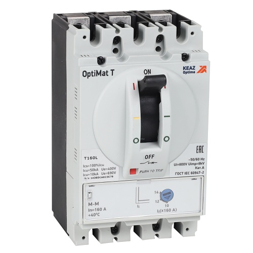 OptiMat T160L M 160A 4P