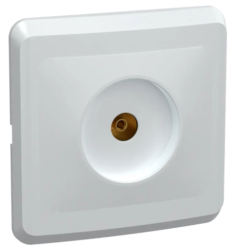 РТВ10-ВБ Розетка 1-ая телевиз. TV ВЕГА белый IEK