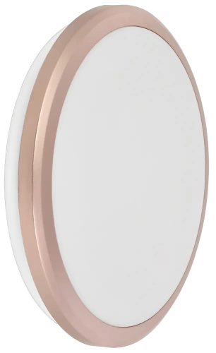 Светильник LED ДПБ 3205 24Вт IP54 4000K круг роз. золото IEK