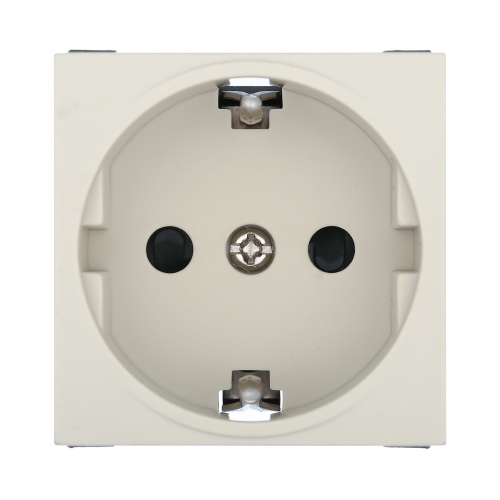 Розетка с з/к, со шторками матовая поверхность (бежевый) LK45 Розетка с з/к, со шторками матовая поверхность (бежевый) LK45