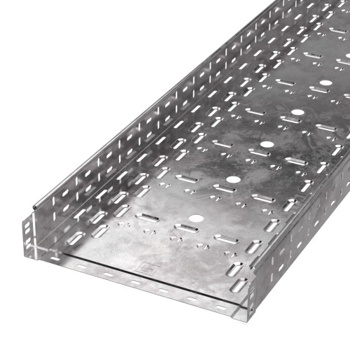 Лоток перфорированный Стандарт 400х80х3000 (6 м/уп) Промрукав