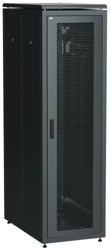 ITK Шкаф сетевой 19" LINEA N 38U 600х1000 мм перфорированные двери черный ITK Шкаф сетевой 19" LINEA N 38U 600х1000 мм перфорированные двери черный