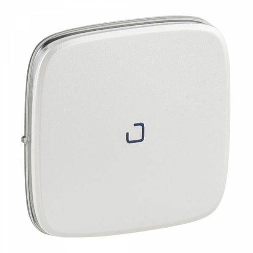 Valena ALLURE.Лицевая панель для переключателя промежуточного с подсветкой/индикацией.Жемчуг