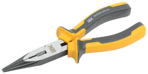 Тонкогубцы Master 160мм IEK