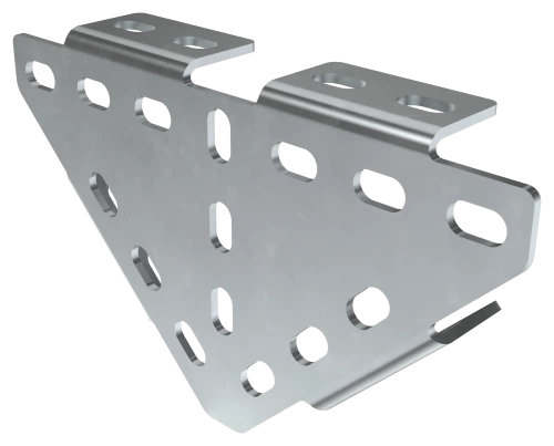 Косынка монтажная c отгибом под 90град EZ IEK