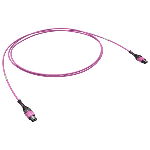 Оптическая соединительная сборка 12ОВ 50/125 OM4, 1xMTP PRO(12)/1xMTP PRO(12), 10м Оптическая соединительная сборка 12ОВ 50/125 OM4, 1xMTP PRO(12)/1xMTP PRO(12), 10м