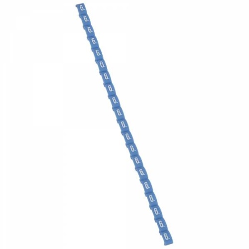 Маркер Duplix - "6" синий