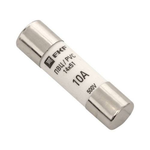 Плавкая вставка цилиндрическая ПВЦ (14х51) 10А EKF