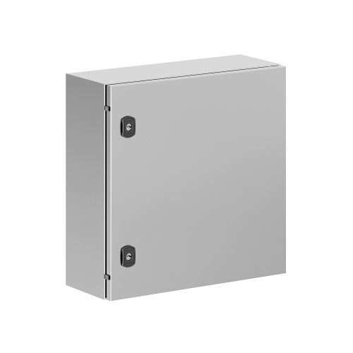 Корпус навесной STH с М/П из нержавеющей cтали AISI304 ВхШхГ 500x500x200 мм, без фланца Корпус навесной STH с М/П из нержавеющей cтали AISI304 ВхШхГ 500x500x200 мм, без фланца