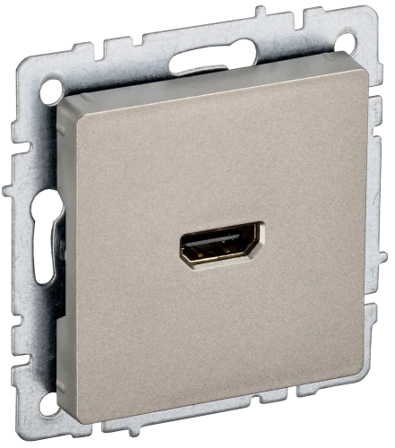 BRITE Роз. HDMI РHDMI-0-БрШ шамп. IEK