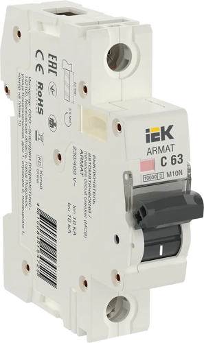 ARMAT Авт. выкл. M10N 1P C 63А IEK