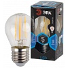 F-LED P45-5W-840-E27 Лампа ЭРА (филамент, шар, 5Вт, нейтр, E27),