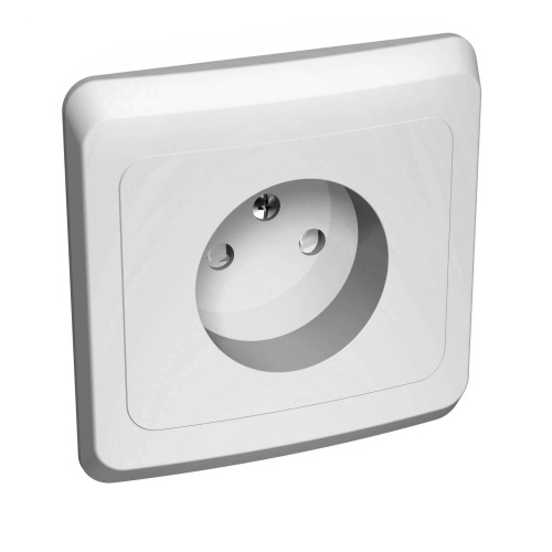 ЭТЮД С/У РОЗЕТКА без заземления со штороками 16А 250B, БЕЛЫЙ, Россия ЭТЮД С/У РОЗЕТКА без заземления со штороками 16А 250B, БЕЛЫЙ, Россия